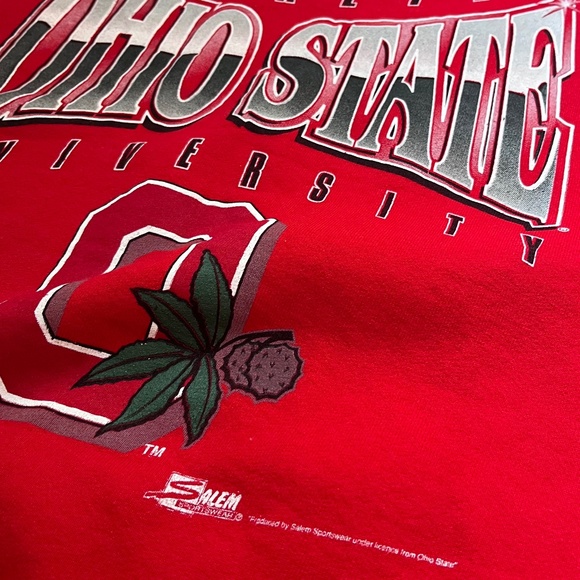 Ohio State University Red Sweatshirt - Picture 3 of 8